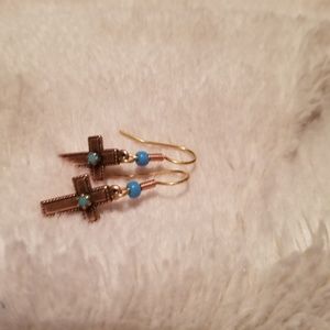 Copper earrings